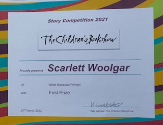 The winning entry by Scarlett Woolgar