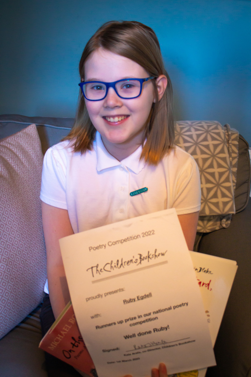 The winning entry by Ruby Egdell