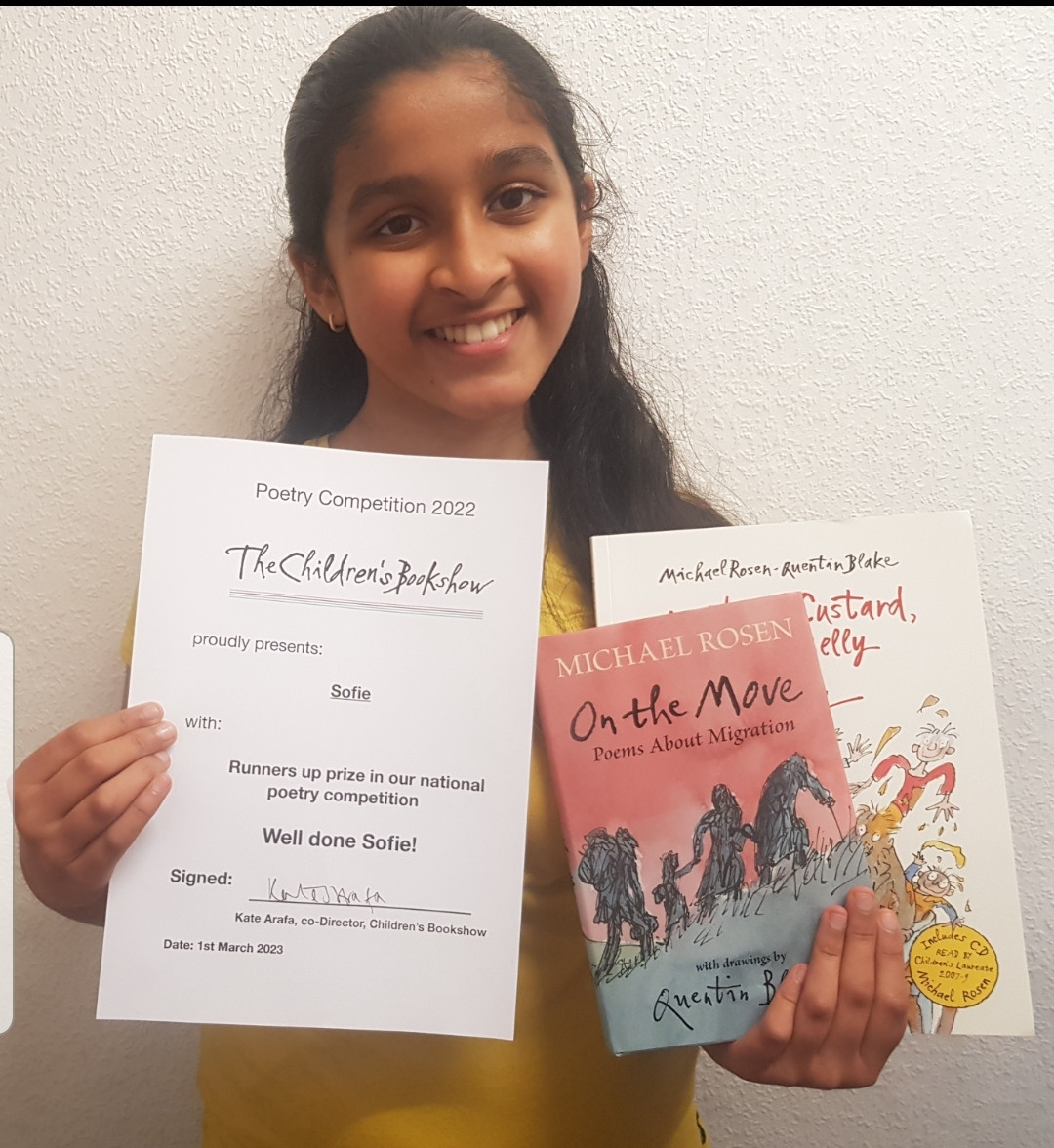 The winning entry by Sofie Shaikh