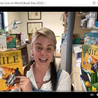 Catherine Rayner reads *Augustus and His Smile* during her World Book Day 2022 digital performance