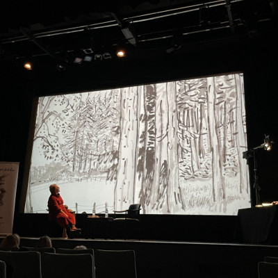 Francois showed us inside his sketchbooks!