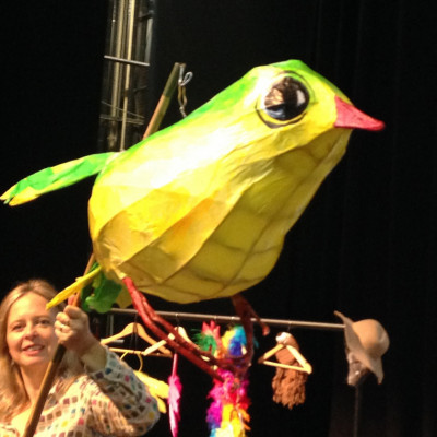 Jo and the Little Home Bird puppet