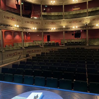 The beautiful auditorium at The Bristol Old Vic