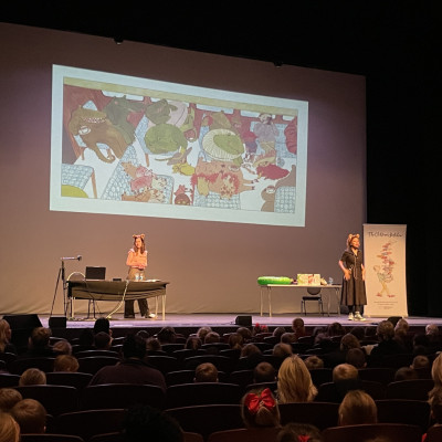 On stage at Hull New Theatre