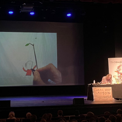 Neal Layton draws Stanley from Stanley's Stick