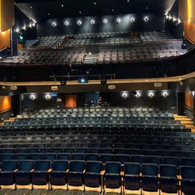 The auditorium at the Queen's Theatre Barnstaple