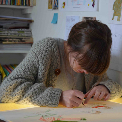 Rebecca Cobb at work