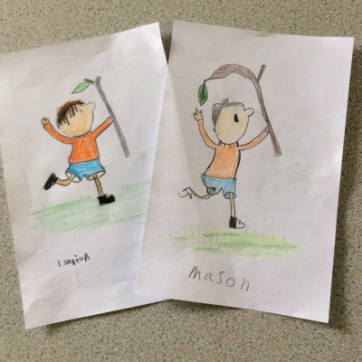 Inspired by Neal Layton, Seahorse Class at Necton Primary sent us these pictures of Stanley from *Stanley's Stick*