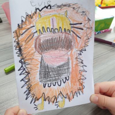 Inspired by Jo Empson, Evie from Greasby Infants sent us her picture