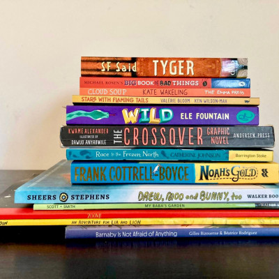 The books featured in the Children's Bookshow 2024 autumn programme