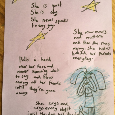 A lovely poignant poem by Sofia