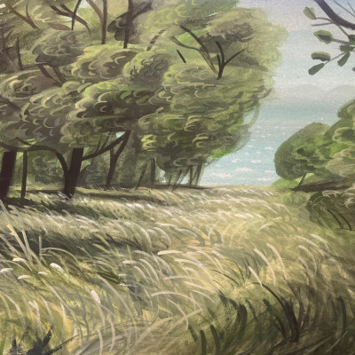 illustration by Sydney Smith up for auction