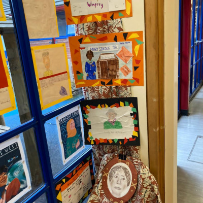 Display at Bangabandhu Primary