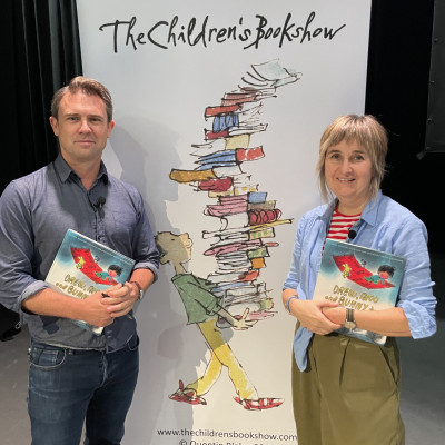 Owen Sheers and Helen Stephens