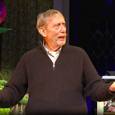 Michael Rosen performed many of his brilliant poems
