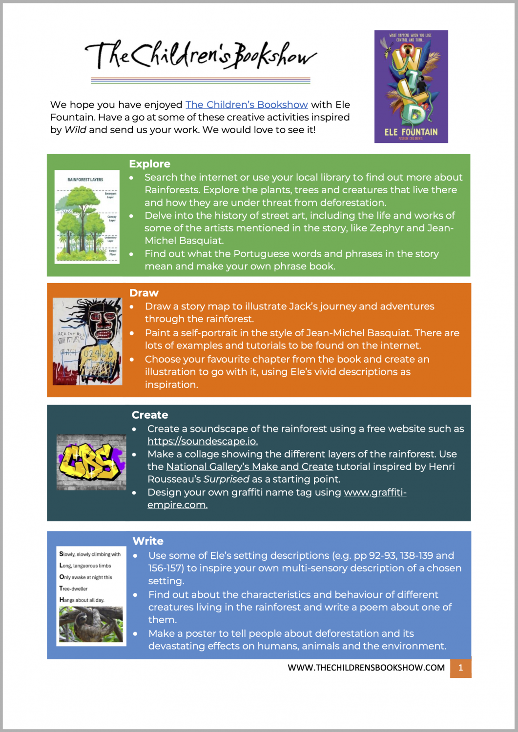 Download Wild activities